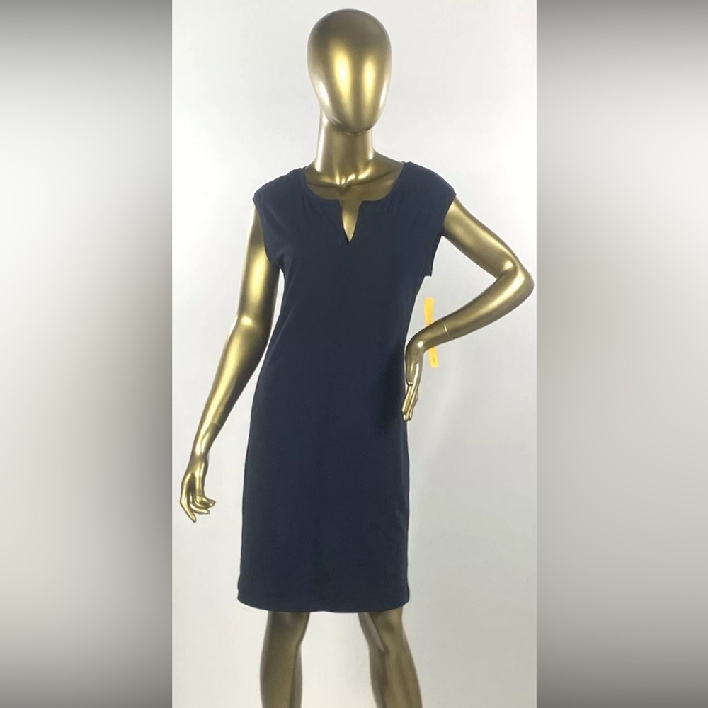 Lole Luisa 2  Black Sleeveless Stretch Dress In Black Sz M NWT